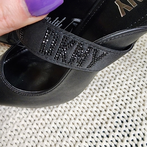 DKNY black high heels size 7.5 NEW - Picture 4 of 7